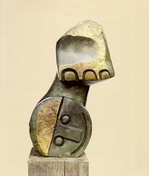 Skulptur der Gruppe Spirits in Stone